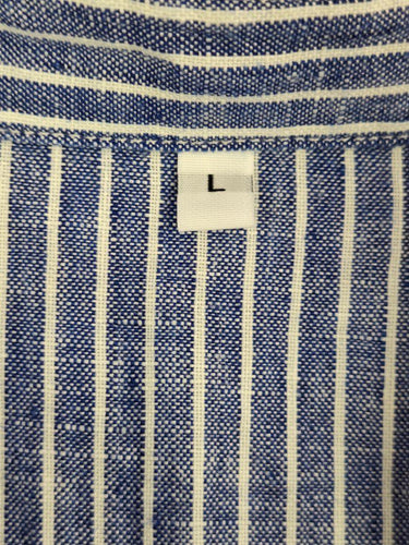 Muji Classic Stripe Shirt Dress Dress Size L by SwapUp-Online Second Hand Store-Online Thrift Store