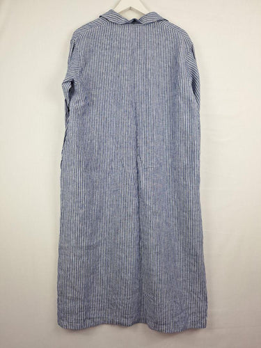 Muji Classic Stripe Shirt Dress Dress Size L by SwapUp-Online Second Hand Store-Online Thrift Store