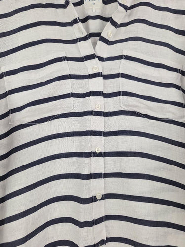 HUT Oversized Striped Button-up Shirt Size M by SwapUp-Online Second Hand Store-Online Thrift Store