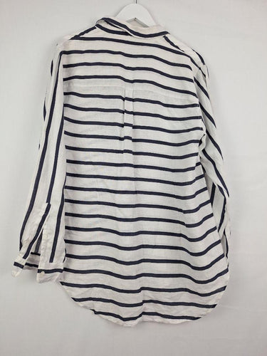 HUT Oversized Striped Button-up Shirt Size M by SwapUp-Online Second Hand Store-Online Thrift Store