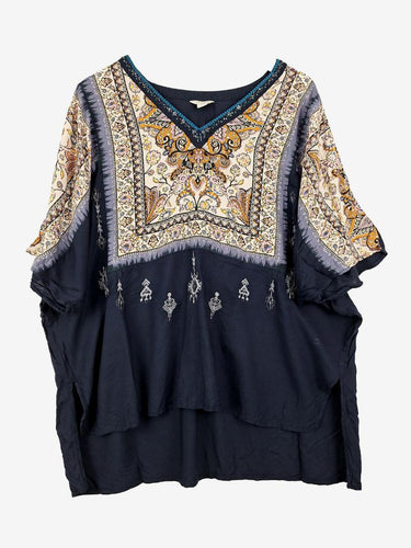 Monsoon Hippy Floral Flowy Blouse Size 12 by SwapUp-Online Second Hand Store-Online Thrift Store