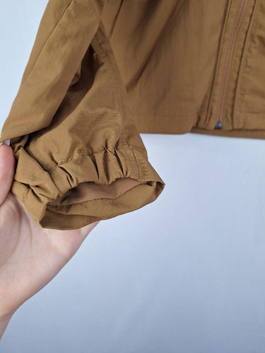 Lululemon Camel Hooded Windbreaker Jacket Size 8 by SwapUp-Online Second Hand Store-Online Thrift Store