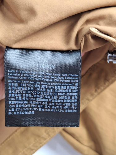 Lululemon Camel Hooded Windbreaker Jacket Size 8 by SwapUp-Online Second Hand Store-Online Thrift Store