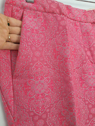 Stella McCartney Monochromatic Pink Patterned Funky Pants Size 10 by SwapUp-Online Second Hand Store-Online Thrift Store