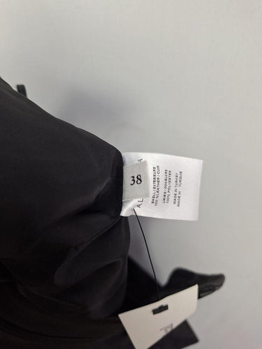 Altuzarra Leather Fancy Black Shorts Size 10 by SwapUp-Online Second Hand Store-Online Thrift Store