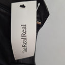 Altuzarra Leather Fancy Black Shorts Size 10 by SwapUp-Online Second Hand Store-Online Thrift Store