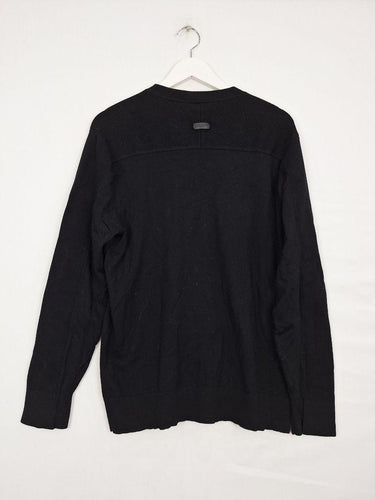Calibre Merino Wool Contrasting Textures Jumper Size L by SwapUp-Online Second Hand Store-Online Thrift Store