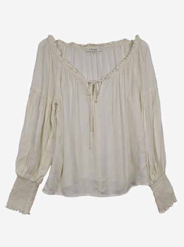 Frame Sweet Tie Flowy Top Size M by SwapUp-Online Second Hand Store-Online Thrift Store
