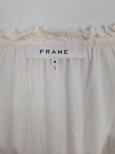 Frame Sweet Tie Flowy Top Size M by SwapUp-Online Second Hand Store-Online Thrift Store