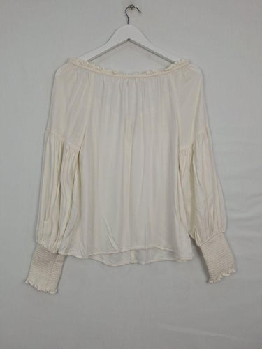 Frame Sweet Tie Flowy Top Size M by SwapUp-Online Second Hand Store-Online Thrift Store