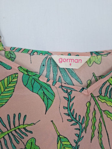 Gorman Effortless Leafy Cami Style Top Size 8 by SwapUp-Online Second Hand Store-Online Thrift Store