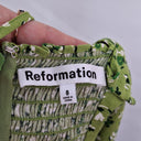 Reformation Sweet Green Picnic Style Mini Dress Size 8 by SwapUp-Online Second Hand Store-Online Thrift Store