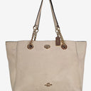 Coach Turnlock Gold Chain Tote Bag Size None by SwapUp-Online Second Hand Store-Online Thrift Store