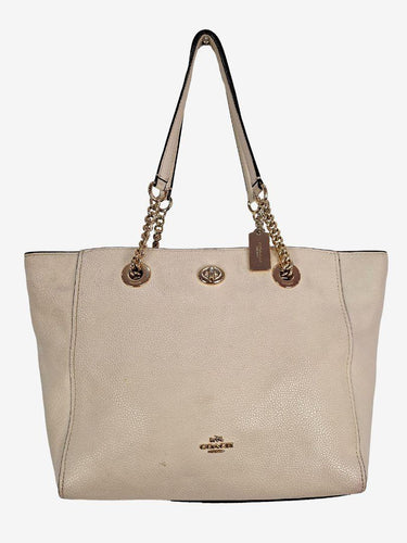 Coach Turnlock Gold Chain Tote Bag Size None by SwapUp-Online Second Hand Store-Online Thrift Store