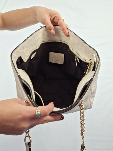 Coach Turnlock Gold Chain Tote Bag Size None by SwapUp-Online Second Hand Store-Online Thrift Store