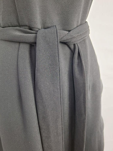 Tussah Black Sophisticated Asymmetric Dress Size 10 by SwapUp-Online Second Hand Store-Online Thrift Store