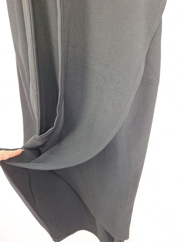 Tussah Black Sophisticated Asymmetric Dress Size 10 by SwapUp-Online Second Hand Store-Online Thrift Store