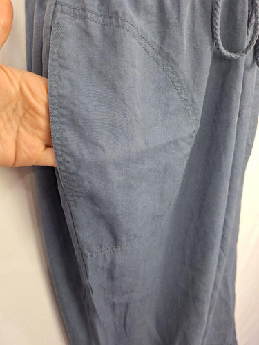 Witchery Free Spirited Dusty Blue Halter Neck Jumpsuit Size 6 by SwapUp-Online Second Hand Store-Online Thrift Store