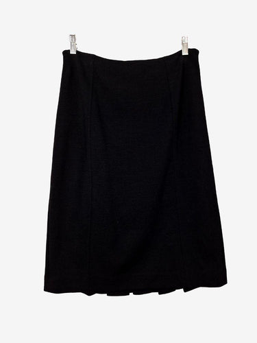 LK Bennett Wool Pleated Detail Pencil Style Midi Skirt Size 12 by SwapUp-Online Second Hand Store-Online Thrift Store