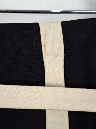 Karen Millen White Accent Belted Pencil Style Midi Skirt Size 14 by SwapUp-Online Second Hand Store-Online Thrift Store