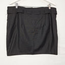 All Saints Classy Wool Blend Belted Mini Skirt Size 10 by SwapUp-Online Second Hand Store-Online Thrift Store