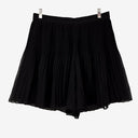 Country Road Black Pleated Sweet Mini Shorts Size 14 by SwapUp-Online Second Hand Store-Online Thrift Store