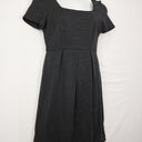 LK Bennett Sophisticated Wool Square Neck Dress Size 14 by SwapUp-Online Second Hand Store-Online Thrift Store