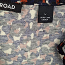 Country Road Navy and Rust Spotted Midi Dress Size L by SwapUp-Online Second Hand Store-Online Thrift Store