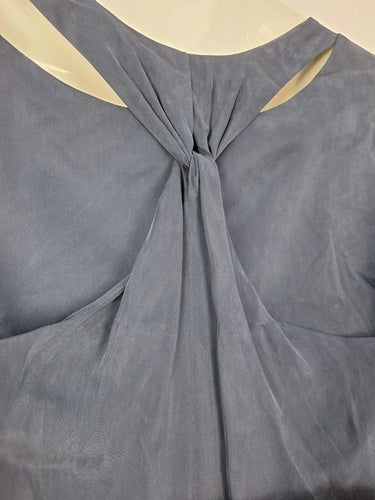 Karen Miller Navy belted Accent Back Dress Size 14 by SwapUp-Online Second Hand Store-Online Thrift Store