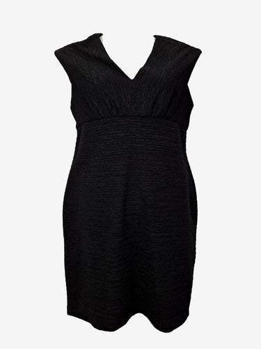 Wallis Textured V Cut Midi Dress Size 14 by SwapUp-Online Second Hand Store-Online Thrift Store