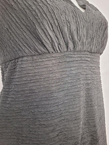 Wallis Textured V Cut Midi Dress Size 14 by SwapUp-Online Second Hand Store-Online Thrift Store