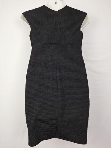 Wallis Textured V Cut Midi Dress Size 14 by SwapUp-Online Second Hand Store-Online Thrift Store