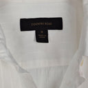 Country Road White Pinstripe Office Collared Shirt Size M by SwapUp-Online Second Hand Store-Online Thrift Store