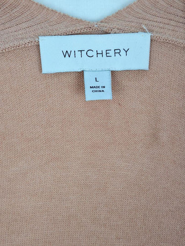 Salmon Long Comfortable Cardigan Size by SwapUp-Online Second Hand Store-Online Thrift Store