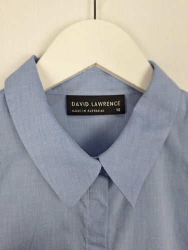 David Lawrence Smart Fitted Polo Shirt Size 12 by SwapUp-Online Second Hand Store-Online Thrift Store