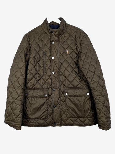 US Polo Assn Khaki Essential Puffer Style Jacket Size XXL by SwapUp-Online Second Hand Store-Online Thrift Store