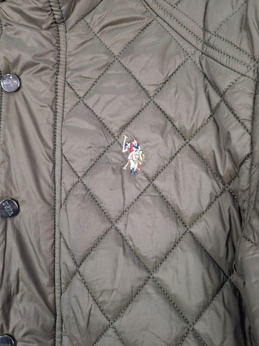 US Polo Assn Khaki Essential Puffer Style Jacket Size XXL by SwapUp-Online Second Hand Store-Online Thrift Store