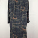 Elk Silk Shift Muted Patterned Dress Size L by SwapUp-Online Second Hand Store-Online Thrift Store