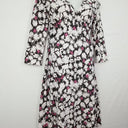 Diane von Furstenberg Silk Jersey Floral Pattern Wrap Midi Dress Size 8 by SwapUp-Online Second Hand Store-Online Thrift Store