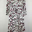 Diane von Furstenberg Silk Jersey Floral Pattern Wrap Midi Dress Size 8 by SwapUp-Online Second Hand Store-Online Thrift Store