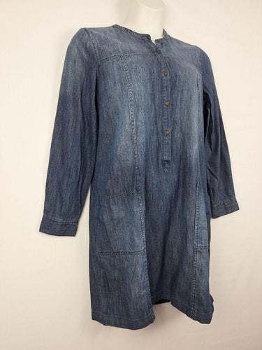 Jag Indigo Denim Buttoned Dress Size 14 by SwapUp-Online Second Hand Store-Online Thrift Store