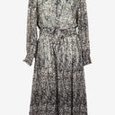 Hammock & Vine Sheer Flowy Belted Maxi Dress Size 12 by SwapUp-Online Second Hand Store-Online Thrift Store