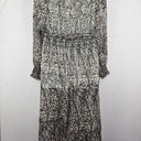 Hammock & Vine Sheer Flowy Belted Maxi Dress Size 12 by SwapUp-Online Second Hand Store-Online Thrift Store