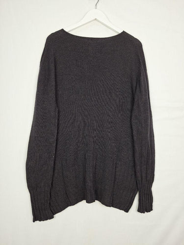 Uimi Merino Wool Knit Long Sleeve Jumper Size L by SwapUp-Online Second Hand Store-Online Thrift Store