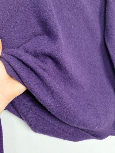 CF Indigo Cashmere Long Sleeve Top Size XL by SwapUp-Online Second Hand Store-Online Thrift Store