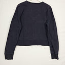Camilla and Marc Navy Cropped Logo Jumper Size 12 by SwapUp-Online Second Hand Store-Online Thrift Store