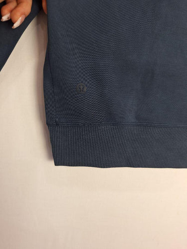 Lululemon Roll Neck Comfortable Navy Jumper Size 8 by SwapUp-Online Second Hand Store-Online Thrift Store