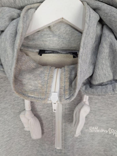 Camilla and Marc Grey 1/4 Zip Up Hooded Dress Size 10 by SwapUp-Online Second Hand Store-Online Thrift Store