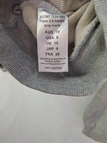 Camilla and Marc Grey 1/4 Zip Up Hooded Dress Size 10 by SwapUp-Online Second Hand Store-Online Thrift Store