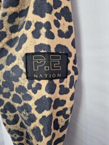 P.E Nation Comfy Cheeta Print Jumper Size L by SwapUp-Online Second Hand Store-Online Thrift Store